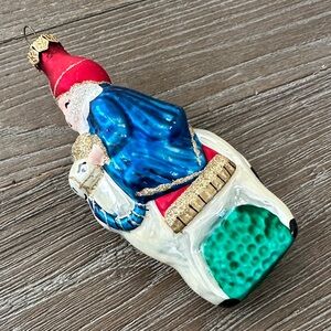 Festive Santa Claus Ornament